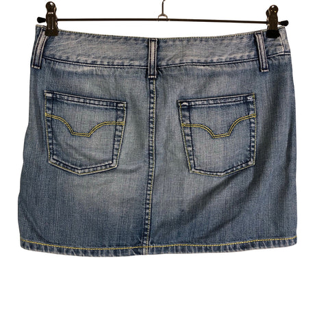 Unisex Benetton - Denim skirt, size 36 - Light blue (2)