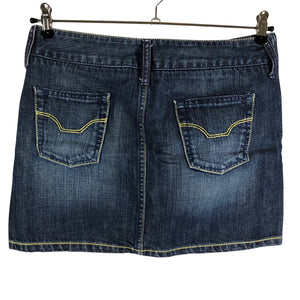 Unisex Benetton - Denim skirt, size 36 - Blue (2)