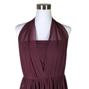 Unisex Next - Evening dress, size 38 - Wine red (3)