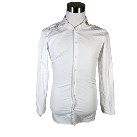 Unisex Eterna - Collared shirt, size S - White ()