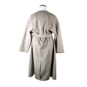 Unisex Lindex - Wool coat, size 48 - Beige (2)