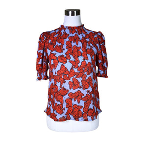 Unisex Holly & Whyte by Lindex - Short-sleeved blouse, size 36 - Light blue (1)