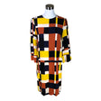 Unisex Selected - Schiffon dress, size 36 - Brown ()