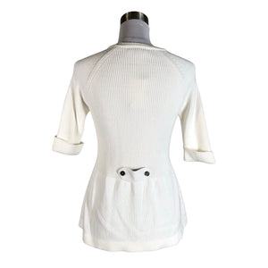 Unisex Burberry - Cardigan, size 38 - Natural white (2)