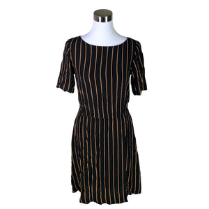 Unisex Selected - Schiffon dress, size 38 - Black (1)