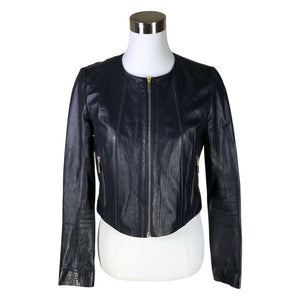 Unisex Andiata - Leather jacket, size 38 - Blue (1)