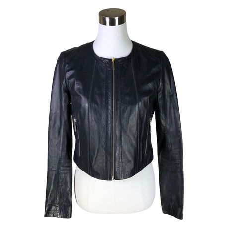 Unisex Andiata - Leather jacket, size 38 - Blue ()