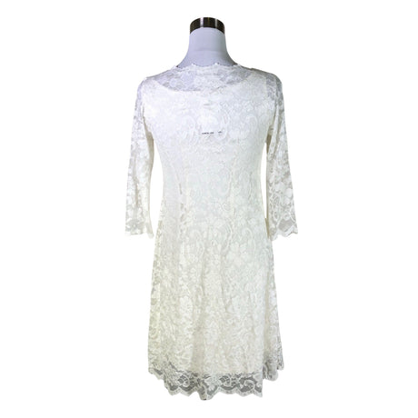 Unisex Muotikuu - Party dress, size 36 - Natural white (2)