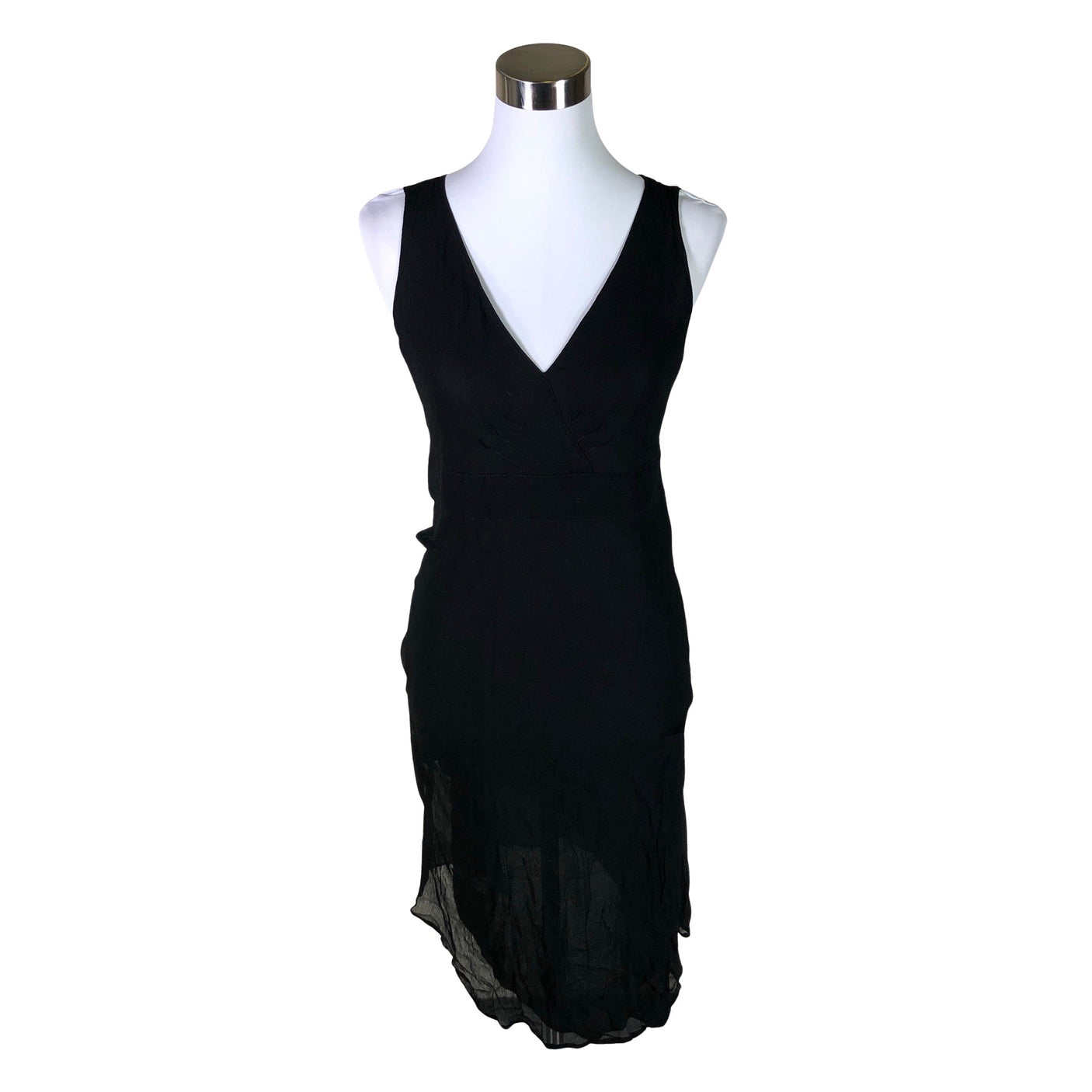 Unisex s.Oliver - Schiffon dress, size 38 - Black (1)