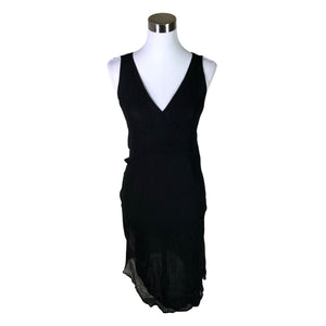 Unisex s.Oliver - Schiffon dress, size 38 - Black (1)