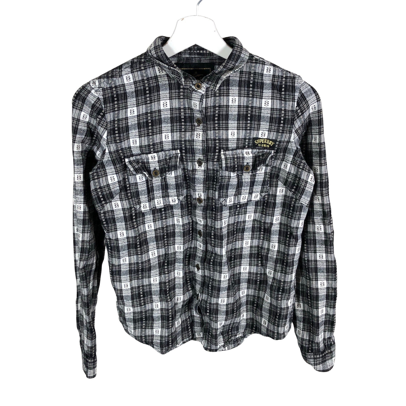 Unisex Superdry - Flannel shirt, size 36 - Gray (1)