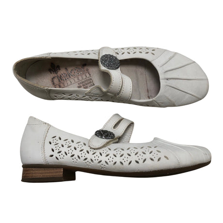 Unisex Rieker - Ballerinas, size 37 - White ()