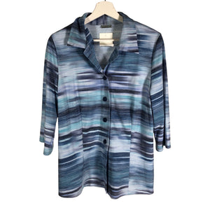 Unisex Finn Karelia - Tricot shirt, size 40 - Gray (1)