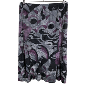 Unisex Vivante - Tricot skirt, size 42 - Gray (1)