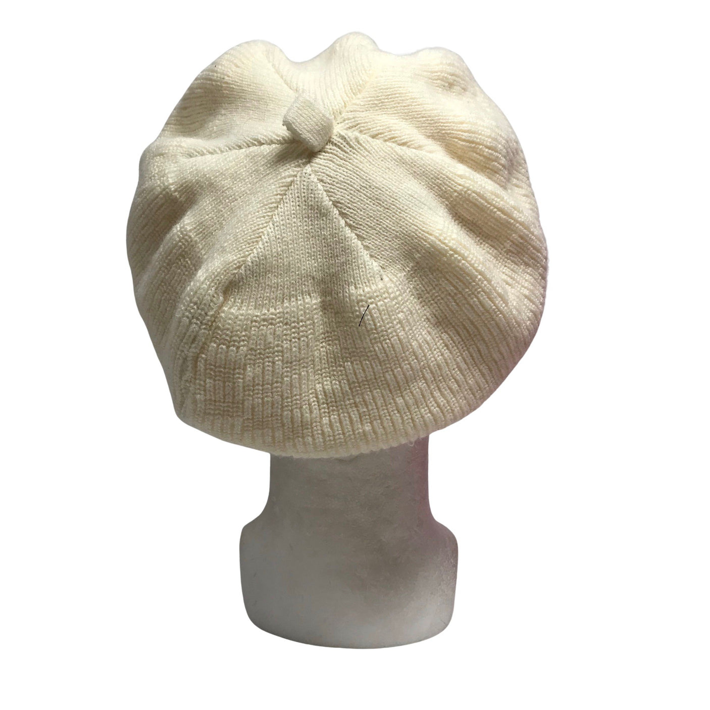 Unisex Handmade - Hat, size 56 - 58 cm - Natural white (2)