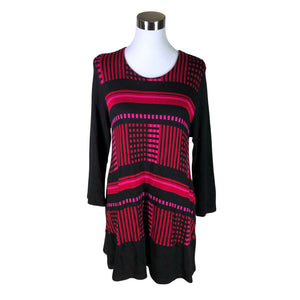 Unisex Aino - Knit tunic, size 38 - Black (1)