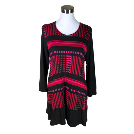 Unisex Aino - Knit tunic, size 38 - Black ()