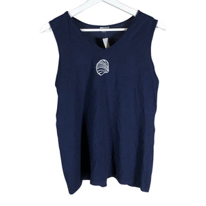 Unisex Nanso - Tricot tank top, size 38 - Blue (1)
