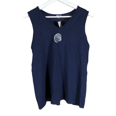 Unisex Nanso - Tricot tank top, size 38 - Blue ()