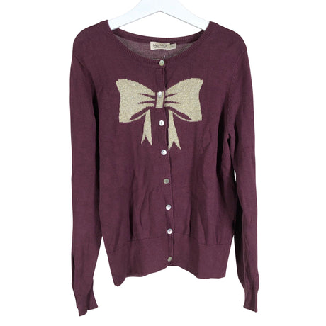 Unisex MarMar Copenhagen - Cardigan, size 134 - 140 - Violet ()