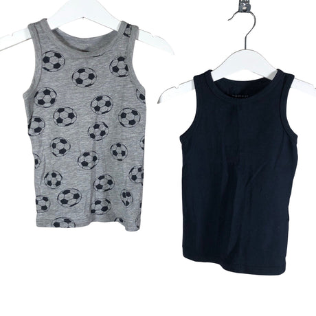 Unisex Name It - Sleeveless shirt, size 80 - 86 - Gray ()