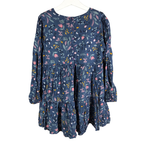 Unisex Polarn O. Pyret - Schiffon dress, size 134 - 140 - Blue (2)