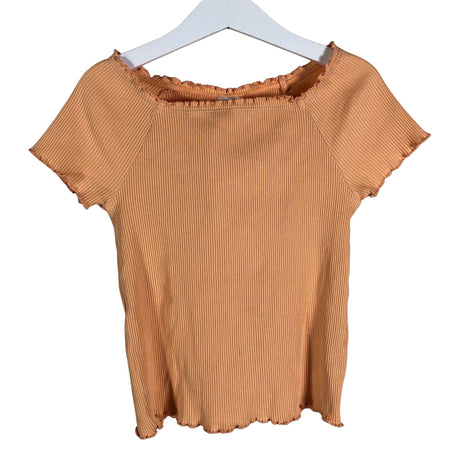 Unisex Lindex - T-shirt, size 134 - 140 - Orange ()