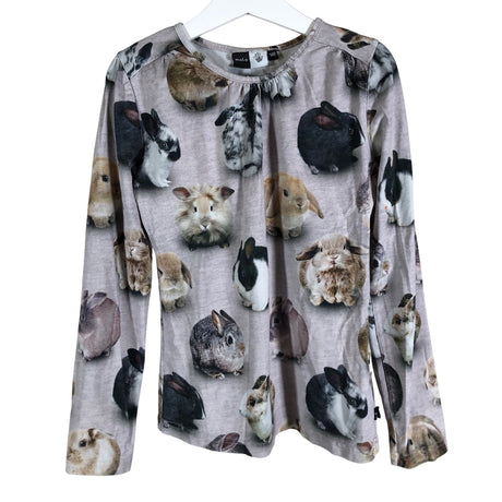 Unisex Molo Kids - Tricot shirt, size 134 - 140 - Gray ()