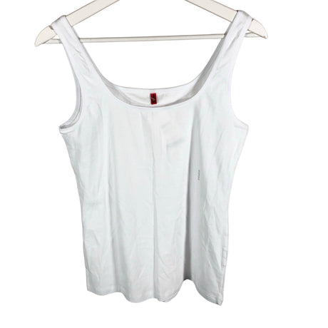 Unisex Hugo Boss - Tricot tank top, size 44 - White ()