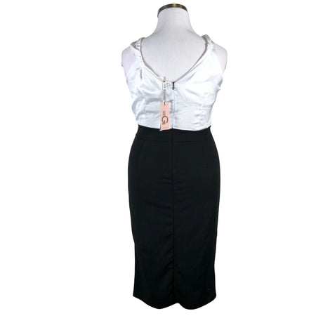Unisex Wal G - Schiffon dress, size 42 - Black (2)