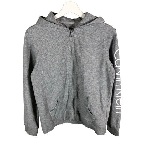 Unisex Calvin Klein - Hoodie, size 164 - 170 - Gray ()