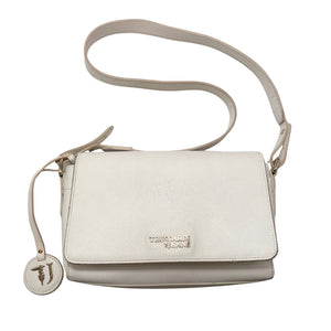 Unisex Trussardi Jeans - Shoulder bag, size Midi - White (1)