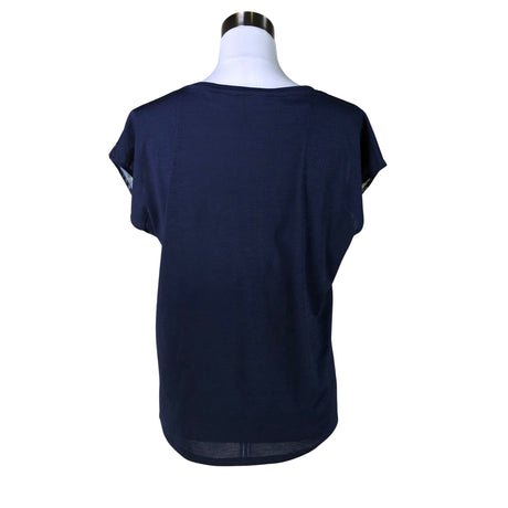 Unisex Esprit - Short-sleeved blouse, size 36 - Blue (2)