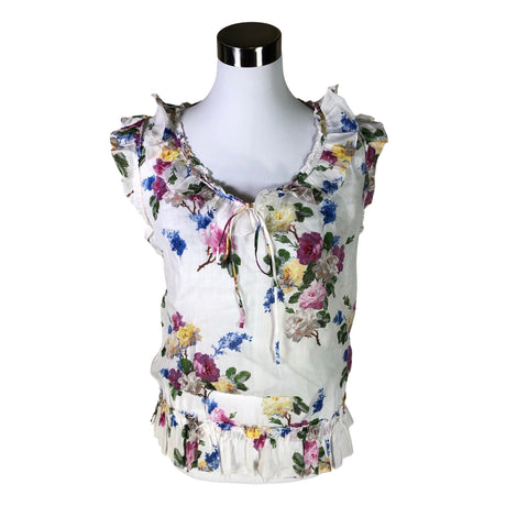 Unisex Massimo Dutti - Top, size 36 - White ()
