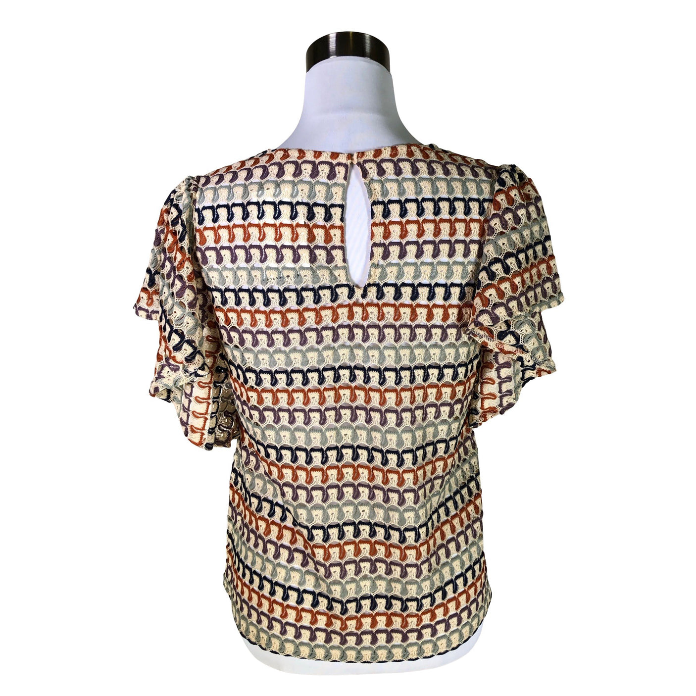 Unisex Slowlove - Short-sleeved blouse, size 38 - Beige (2)