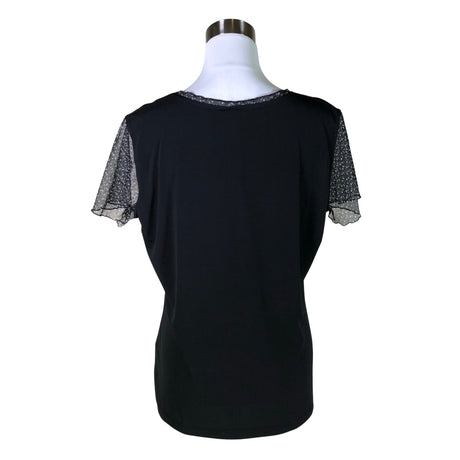 Unisex Voglia - Short-sleeved blouse, size 40 - Black (2)
