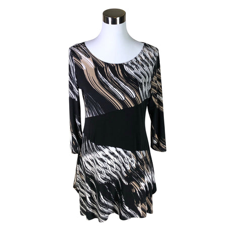 Unisex S.T.I - Tricot tunic, size 40 - Black ()