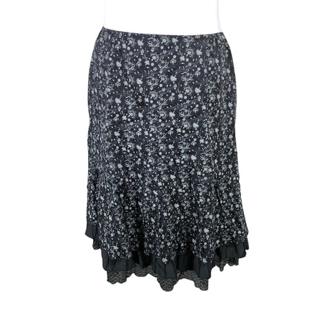 Unisex Voglia - Fabric skirt, size 44 - Black ()