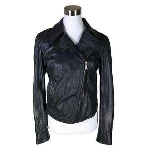 Unisex Diesel - Leather jacket, size 36 - Gray (1)