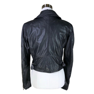 Unisex Diesel - Leather jacket, size 36 - Gray (2)
