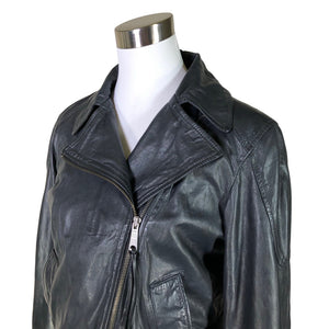 Unisex Diesel - Leather jacket, size 36 - Gray (3)