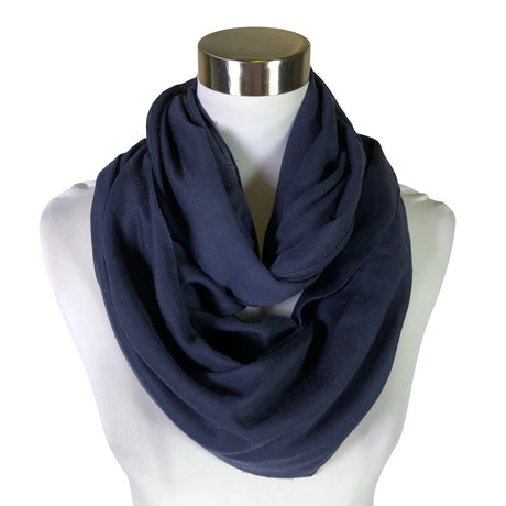 Unisex Esprit - Circle scarf, size Midi - Blue ()