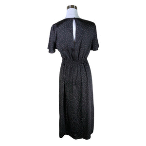 Unisex Miss Selfridge - Schiffon dress, size 36 - Black (2)