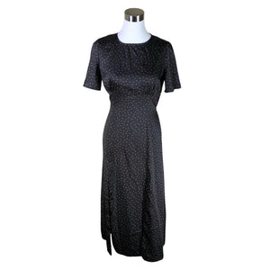 Unisex Miss Selfridge - Schiffon dress, size 36 - Black (1)