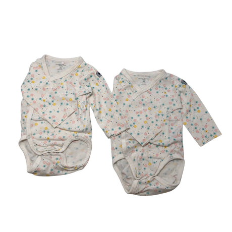 Unisex Polarn O. Pyret - Body, size 50 - 56 - White ()