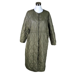 Unisex Ganni - Quilted jacket, size 36 - Green (1)