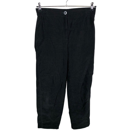 Unisex COS - Velvet pants, size 38 - Black ()
