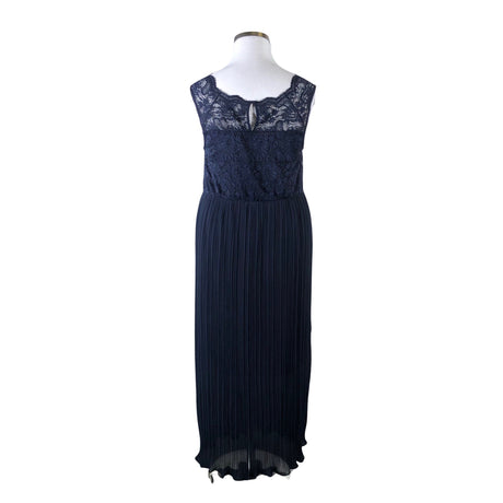 Unisex Zizzi - Party dress, size 44 - Blue (2)