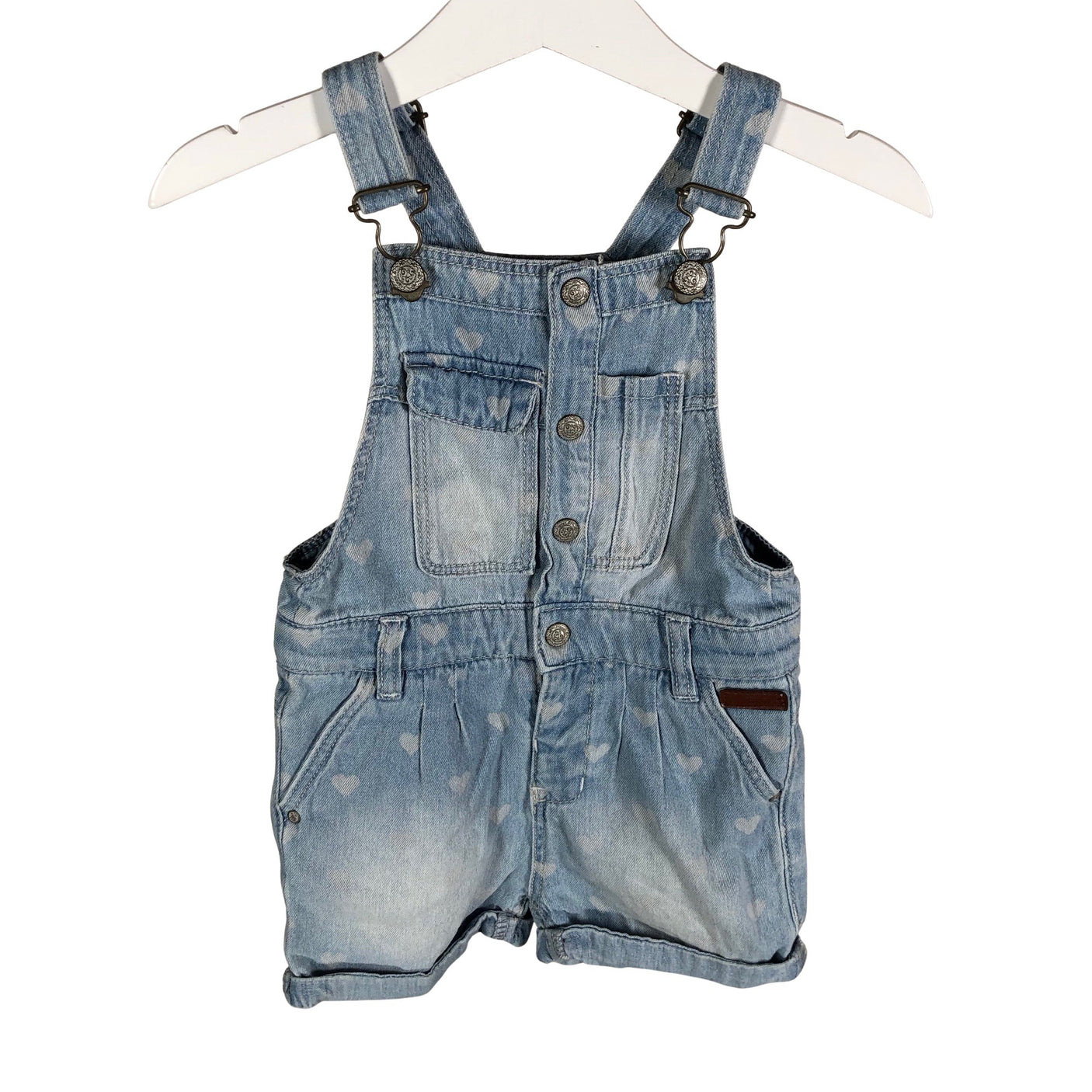 Unisex Name It - Short overalls, size 80 - 86 - Light blue (1)