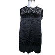 Unisex The Masai - Schiffon dress, size 42 - Black ()